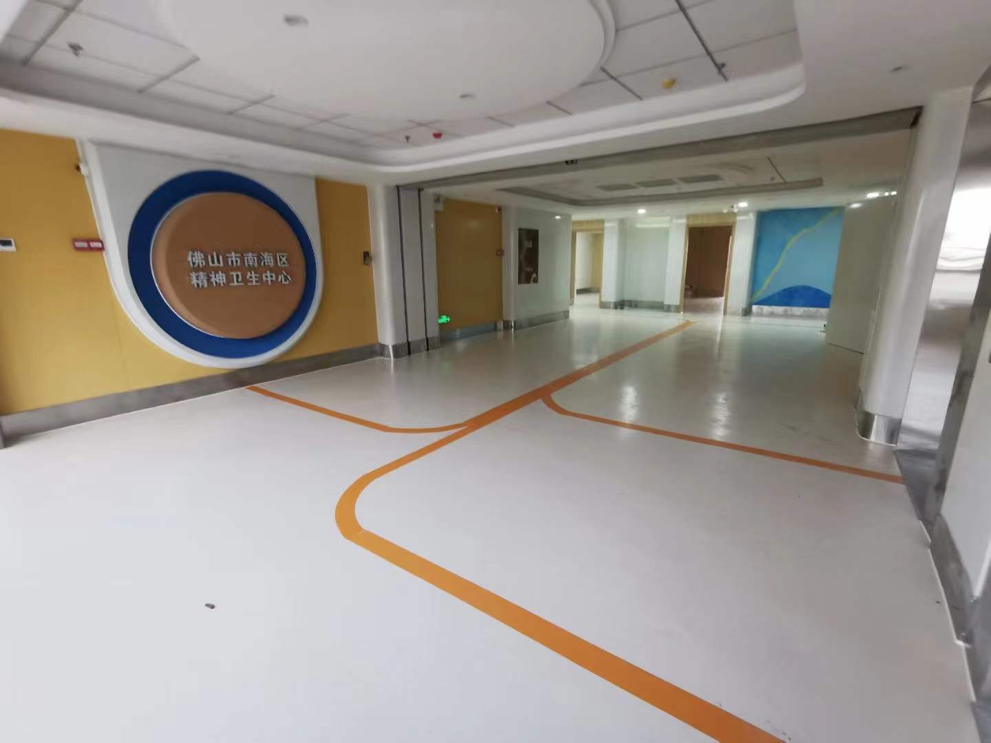 佛山南海区精神卫生中心商用地板收工